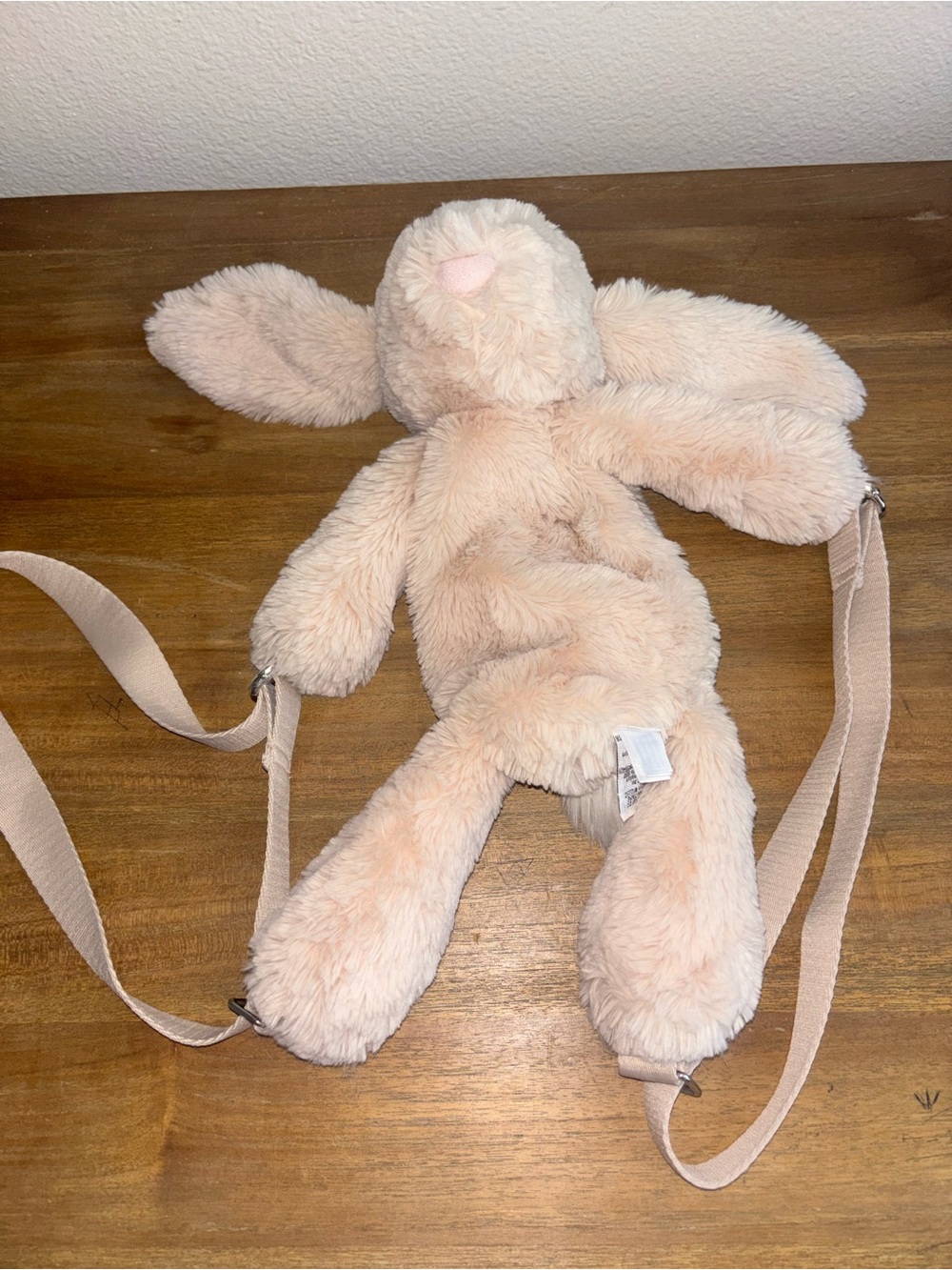 Jellycat Smudge Rabbit Backpack - Picture 2 of 5